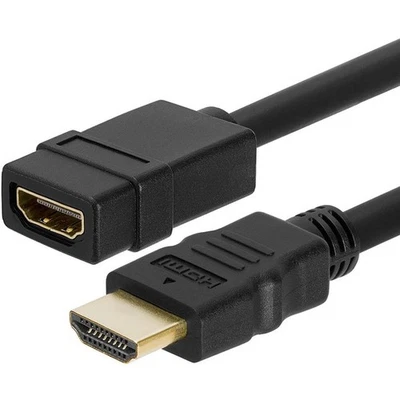 Cable de extensión 4xem 4XHDMIEXT10 3m 10 ft alta velocidad Hdmi Ultra Perp Hd 4k M/f Foto 1 de 2