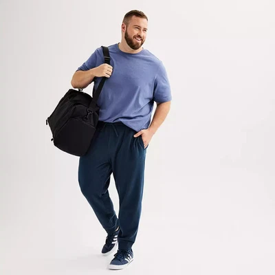 NUEVO Vestido Tek Gear Para Hombre Grande y Alto Azul Ultrasuave Polar Joggers Talla XXL ALTO Foto 1 de 4