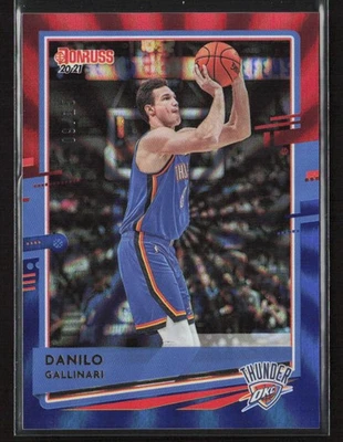 Danilo Gallinari 2020-21 Donruss No199 голографический красно-синий лазер /15 - Изображение 1 из 2