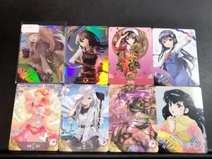 Tarjeta coleccionable de 8 cartas Akame Goddess Story jcc Waifu anime - Imagen 1 de 1