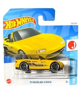 Hot Wheels '91 Mazda MX 5 Miata J Imports 6/10 2024 120/250 1:64 Modellauto JDM - Bild 1 von 1