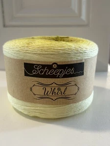 Scheepjes Yarns ::Whirl #551 cotton blend DAFFODIL DOLALLY Yellow - Picture 1 of 4