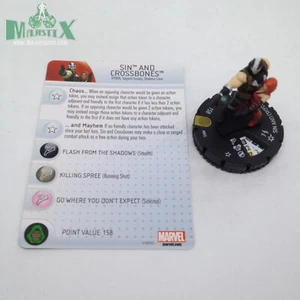 Heroclix Invincible Iron Man Set Sin and Crossbones #045 ¡Figura súper rara con tarjeta! - Imagen 1 de 1