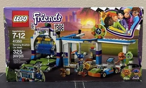 Lego 41350- Friends - Spinning Brushes Car Wash -  Retired - New In Sealed Box - Picture 1 of 2