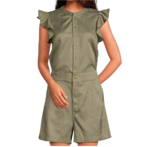 Joe's Jeans Flutter Sleeve Romper - Picture 1 of 3