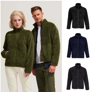 Chaqueta polar unisex polar polar chaqueta polar cremallera talla grande XXS - 4XL - Imagen 1 de 8