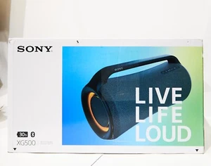 Sony SRS-XG500 Mega Bass tragbarer drahtloser Bluetooth-Lautsprecher (brandneu) - Bild 1 von 3