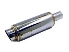 Stainless Steel Universal Muffler With Slant Cut 2.5" Id By Obx