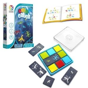 SmartGames Color Catch Travel Game 60 Challenges Ages 8+ - Picture 1 of 5
