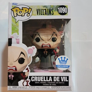 Disney Villanos Cruella de Vil Pop! Figura Vinilo #1090 Funko Exclusivo - Imagen 1 de 1