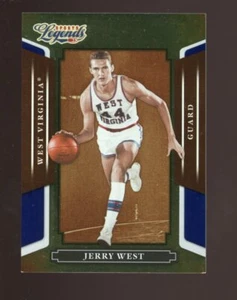 2008 DONRUSS SPORTS LEGENDS JERRY WEST BLUE #77 11/100 - Picture 1 of 1