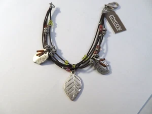 CHICOS "RADBURN" CHARM BRACELET - Picture 1 of 2