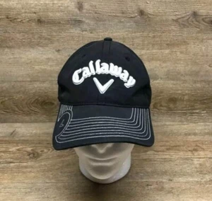 Callaway Odyssey New Era Hat Black Adjustable Cap Fly Your Own Flag Pre-Owned - Picture 1 of 8