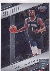 Panini 2021-22 Donruss Elite NBA No. 29 Zion Williamson Spellbound "L" - Bild 1 von 2