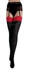 Plain Top Stockings Size S - 4xl Microfibre 40 Den Or 60den Suspender Stockings