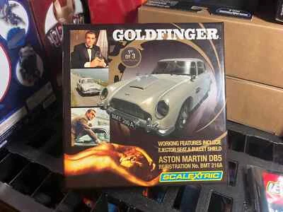 James Bond 007 Scalextric Aston Martin DB5 Goldfinger 1/32 - Image 1 of 4