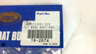 Прокладки для плавающих чаш K&L Supply 18-2674 11009-1028 Kawasaki - Изображение 1 из 2