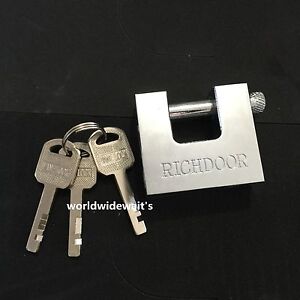 Top Security Shipping Container Garage Trailer Padlock Heavy Duty with 3 Keys