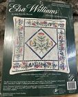 Elsa Williams FLOWER PATCHES PILLOW Counted Cross Stitch 14"x14" Kit #02151