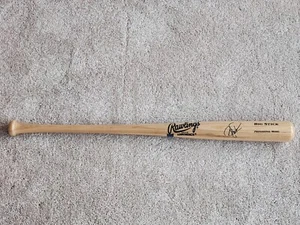 Michigan Wolverines Barry Larkin Autographed Rawlings Big Stick Bat PSA/DNA COA - Picture 1 of 5