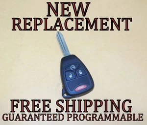  OEM ELECTRONICS CHRYSLER DODGE JEEP REMOTE START HEAD KEYLESS ENTRY KEY FOB - Picture 1 of 1