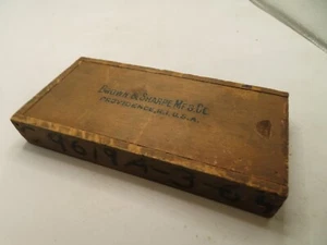 Brown & Sharpe No. 607 Depth Micrometer Gauge Gage Machinist Tool 0-3" W/ Box - Picture 1 of 5