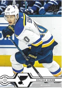 19-20 2019-20 Upper Deck Brayden Schenn #118-Blues - Imagen 1 de 1