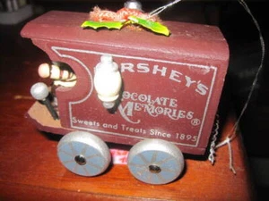 Kurt Adler Hershey's Santa's World 1983 Chocolate Memories Truck EUC 2 1/2" x 2 - Picture 1 of 7