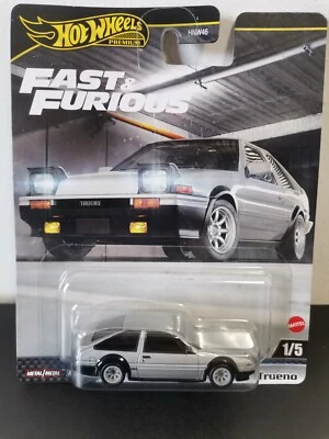 HOT WHEELS TOYOTA AE86 SPRINTER TRUENO FAST & FURIOUS - Immagine 1 di 4