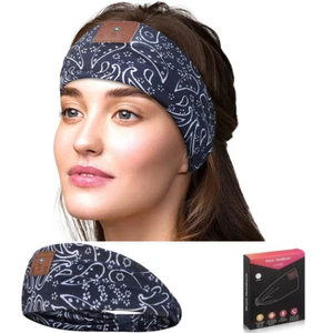 Neu Kabellose Schlaf Kopfhörer Bluetooth Schlaf Kopfbügel Kopfhörer Bandana - Bild 1 von 11