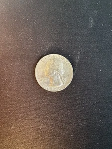 1966 Quarter No Mint Mark & Rim Error Rare - Picture 1 of 2