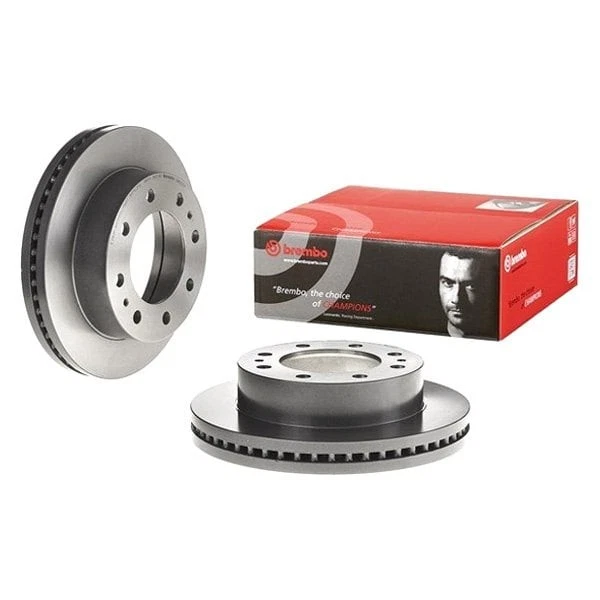 For Chevy Silverado 1500 HD Classic 07 Brake Rotor UV Coated Series Plain Vented - Image 1 of 4