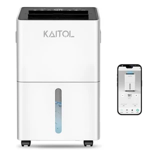 Luftentfeuchter 10L, Elektrisch automatische Entfeuchtung,Raumentfeuchter Keller - Bild 1 von 9