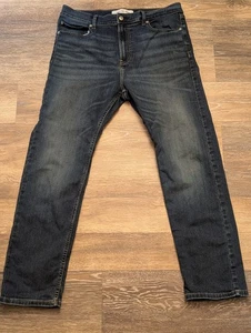Calvin Klein Jeans Mens 33x30 Blue Slim Straight Fit Medium Wash Denim - Picture 1 of 19