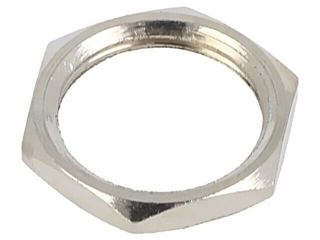 Revestimiento de latón 100X 1458 tuerca hexagonal 15/32"-32: níquel KEYSTONE Foto 1 de 1