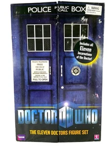 Doctor Who The Eleven Doctors 5" Action Figure Set 11 Incarnations Unopened Box§ - Picture 1 of 13