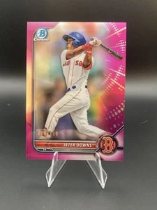 Jeter Downs | 2022 Bowman Chrome #BCP-116 | Boston Red Sox | Fuchsia /199 - Picture 1 of 2