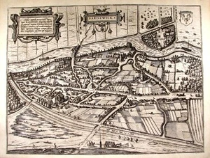 Antique map, Braun & Hogenberg, Bardewick - Picture 1 of 1