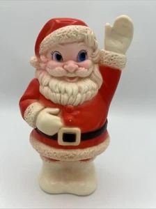 60's Sanitoy Vintage Rubber Christmas Santa Claus Squeaky Toy 8.5" - Picture 1 of 11