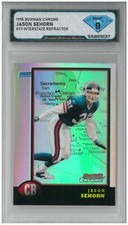1998 Bowman Chrome JASON SEHORN #79 Interstate Refractor 💎 DSG 9 Mint