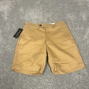 New Spier & Mackay Shorts Mens Size 28 Handmade Khaki Chinos 100% Cotton - Picture 1 of 10