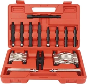 14 pcs Gear Bearing Splitter Puller Fly Wheel Separator Tool Kit Set With Box UK - Picture 1 of 18