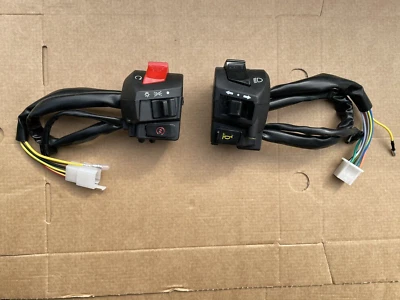 Cafe Racer Chopper Bobber Custom Motorcycle Handle Bar Switch Gear Control 7/8" - Image 1 of 2