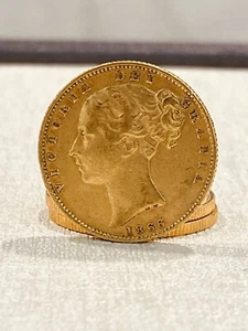 Sovereign 1866 London Goldmünze - Picture 1 of 5