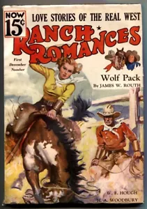 PULP: Ranch Romances Pulp December 1 1936- WOLF PACK- FN - Picture 1 of 1