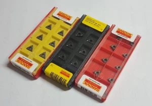 10pcs TCGX 090204L-WK 5015 / TCGX 1.8(1.5)1L-K SANDVIK CARBIDE TURNING INSERTS - Picture 1 of 3