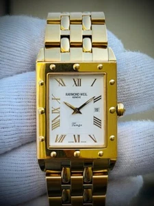 Raymond Weil Geneve Tango Gold 5381 28mm Swiss Made Watch, Perfect - Picture 1 of 8