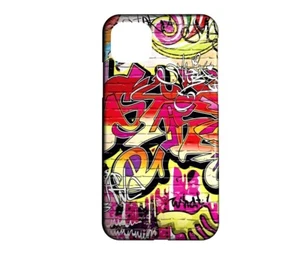 Coque pour iphone 15 14 Pro Max 13 12 11 XR XS X 7 8 6 GRAFFITI STREET 02 - Foto 1 di 1