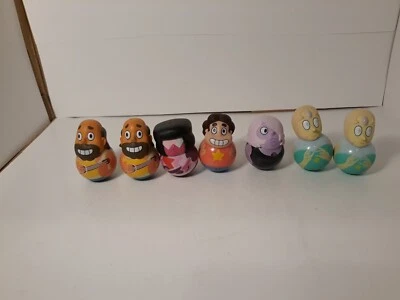 Steven Universe Mini Rockerz Figures - Series 1 - 7 Figures - Cartoon Network - Image 1 of 4