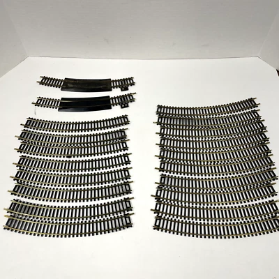 Model Train HO Track AHM & Unbranded lot of 20 - Image 1 of 4